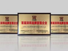 實(shí)力!古瑞瓦特榮獲首屆“深圳品牌百?gòu)?qiáng)企業(yè)”