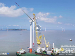 年發電量達9.34億千瓦時!浙能臺州1號風電項目風機安裝完成