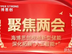 聚焦兩會 | 海博思創根植新型儲能 深化拓展“人工智能+”